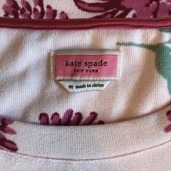 Kate Spade Blooming Mums Long Sleeve Comfy Night Shirt Size M - Picture 7 of 8